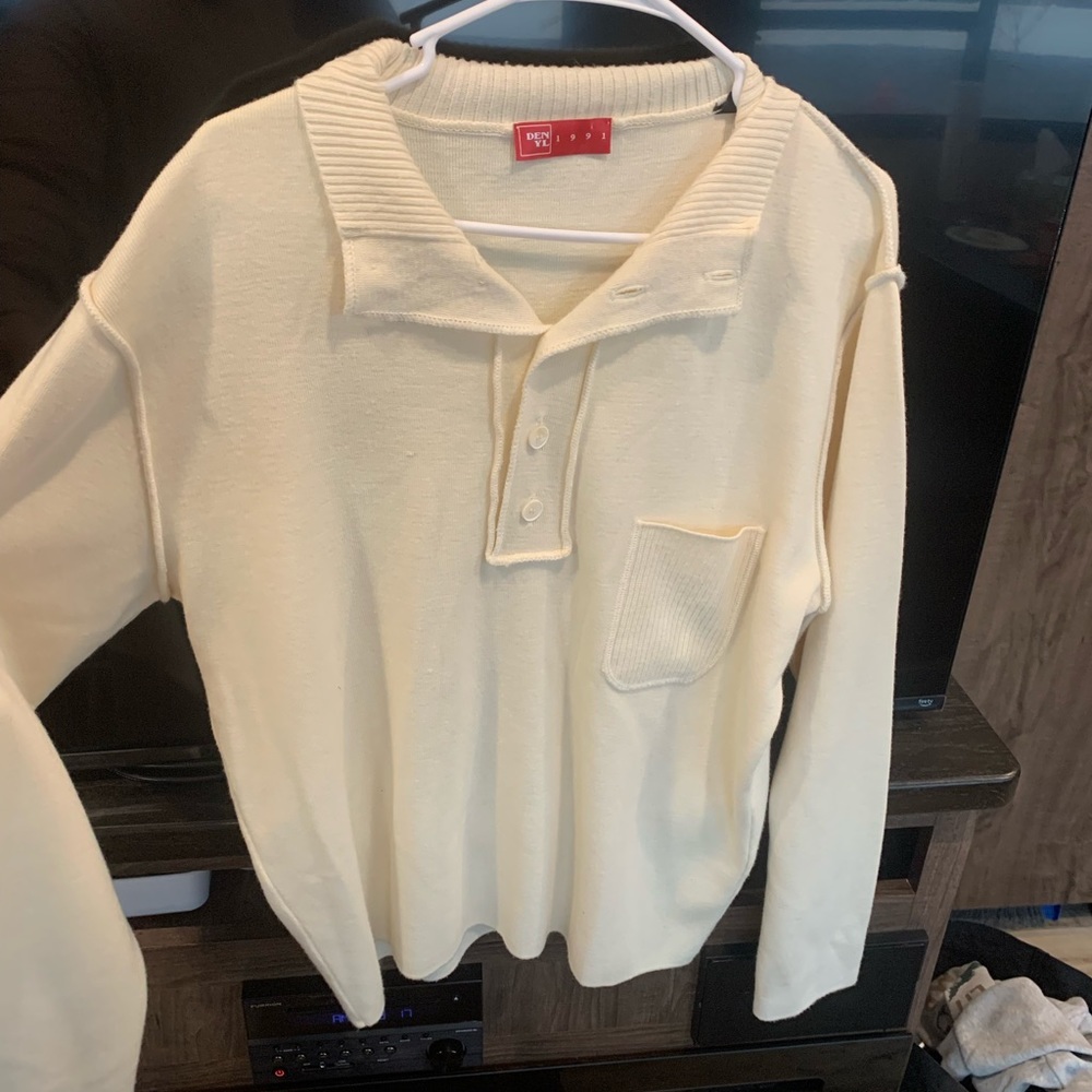 White sweater